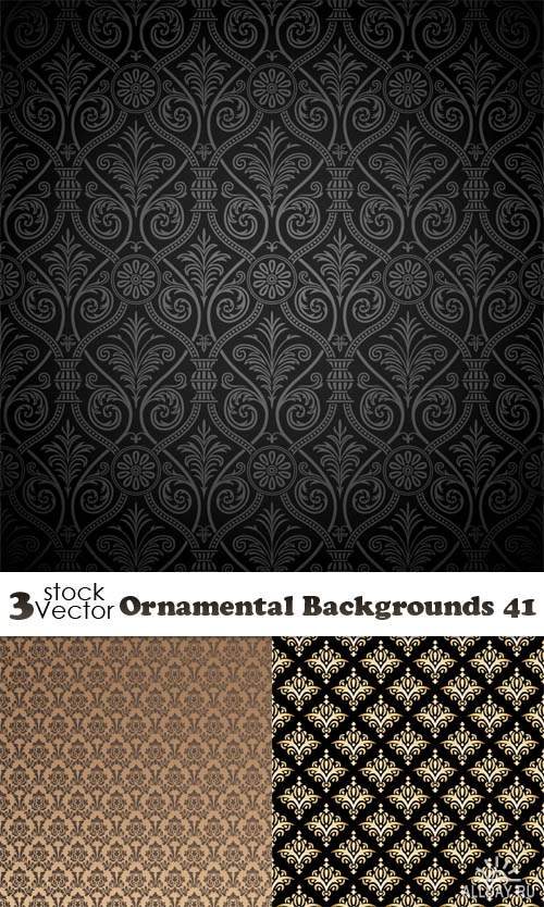 Vectors - Ornamental Backgrounds 41