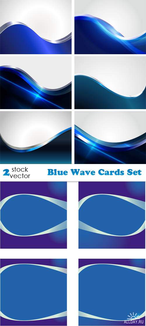   - Blue Wave Cards Set
