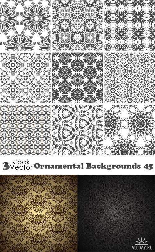 Vectors - Ornamental Backgrounds 45