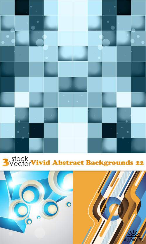 Vectors - Vivid Abstract Backgrounds 22