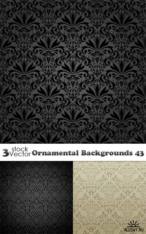 Vectors - Ornamental Backgrounds 43