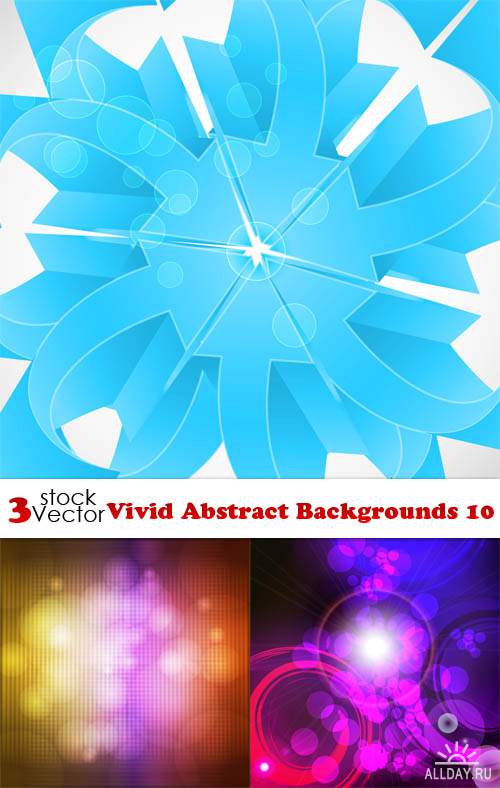 Vectors - Vivid Abstract Backgrounds 10