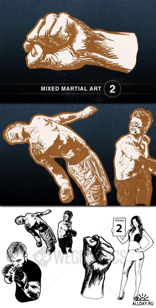 WeGraphics - Mixed Martial Art Vol2