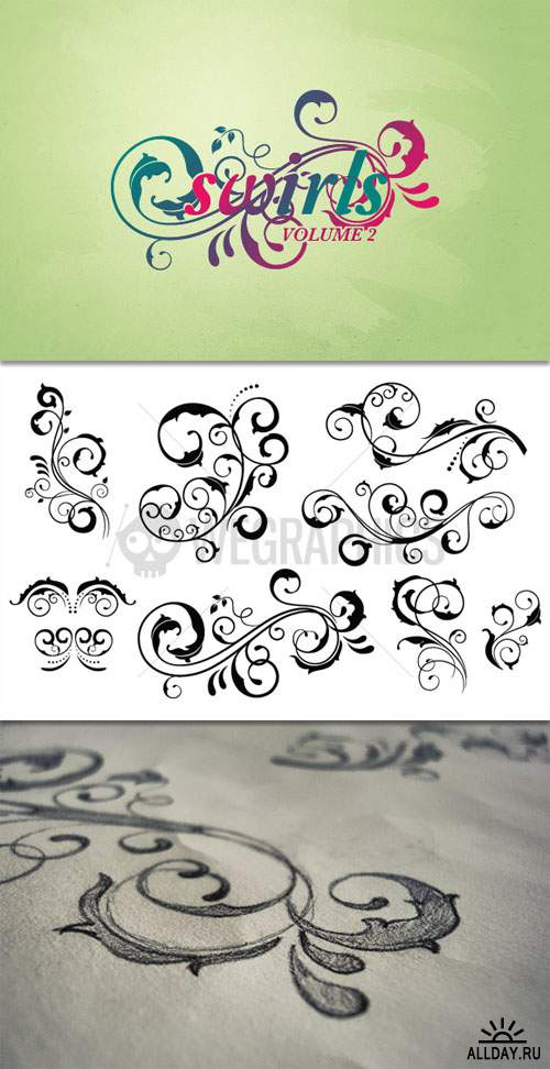 WeGraphics - Tiny Swirls Vol2