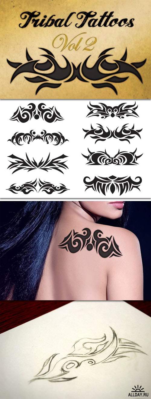 WeGraphics - Tribal Tattoos Vol 2