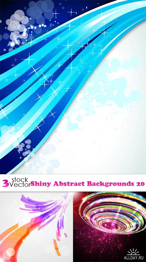 Vectors - Shiny Abstract Backgrounds 20