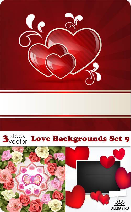   - Love Backgrounds Set 9