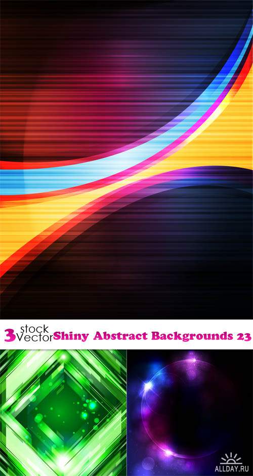 Vectors - Shiny Abstract Backgrounds 23