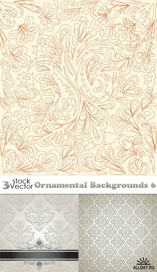 Vectors - Ornamental Backgrounds 6