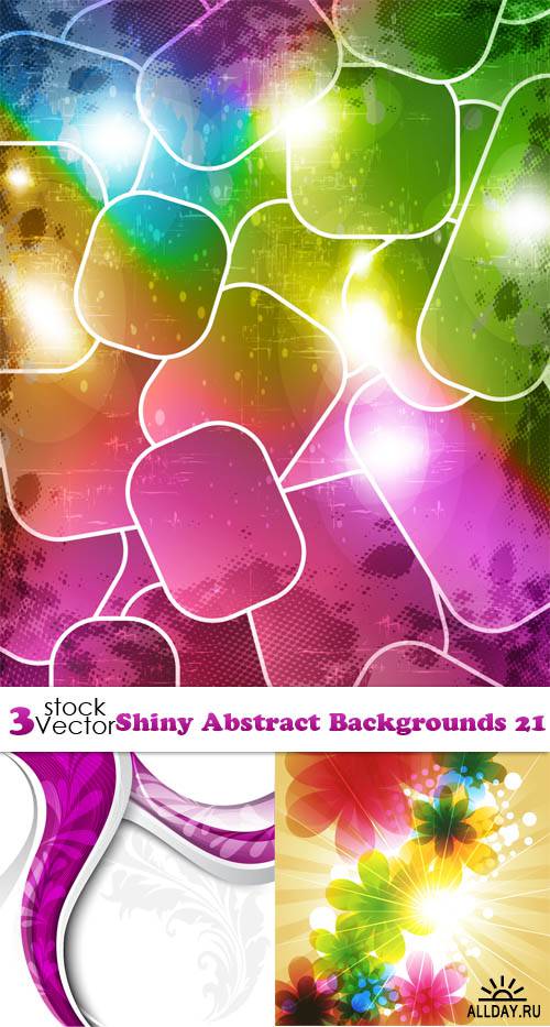 Vectors - Shiny Abstract Backgrounds 21