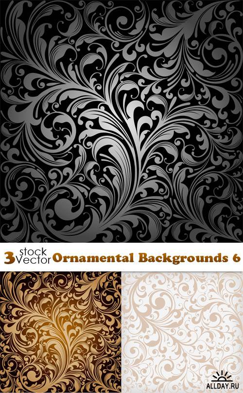Vectors - Ornamental Backgrounds 7