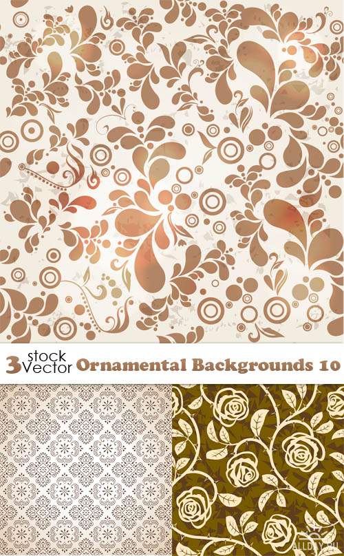 Vectors - Ornamental Backgrounds 10
