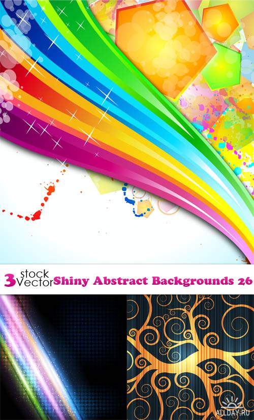 Vectors - Shiny Abstract Backgrounds 27