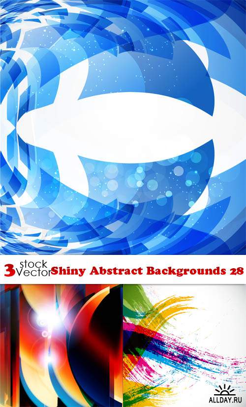 Vectors - Shiny Abstract Backgrounds 28