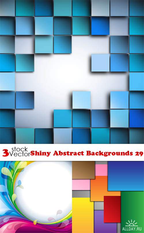 Vectors - Shiny Abstract Backgrounds 29