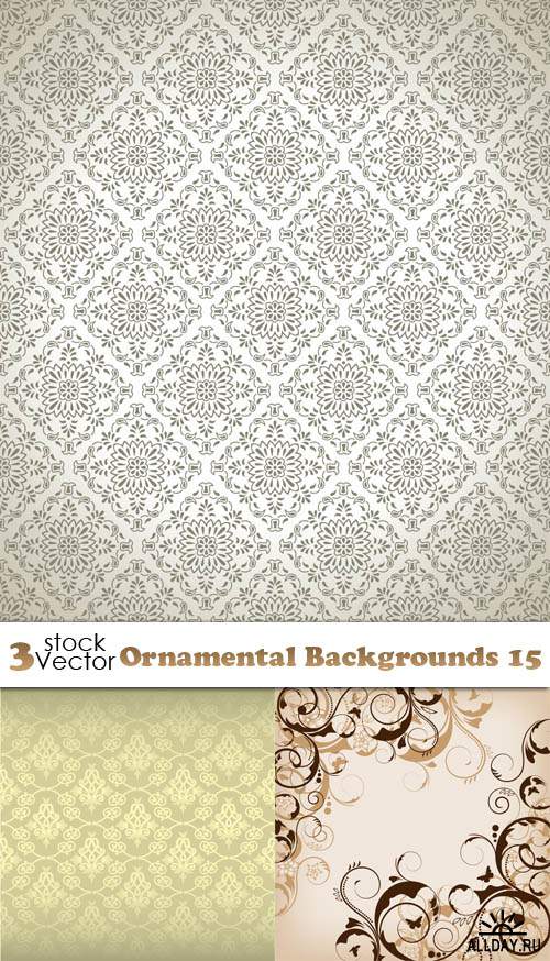 Vectors - Ornamental Backgrounds 15