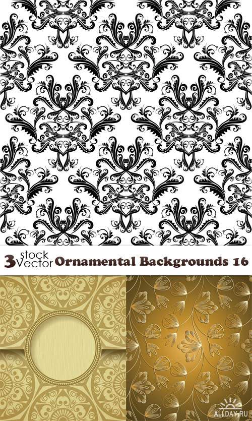 Vectors - Ornamental Backgrounds 16