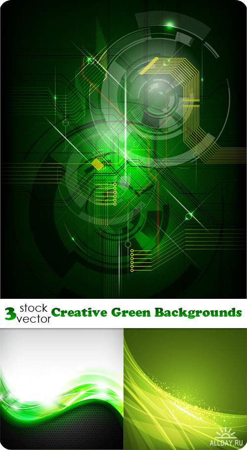   - Creative Green Backgrounds