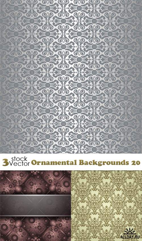 Vectors - Ornamental Backgrounds 20
