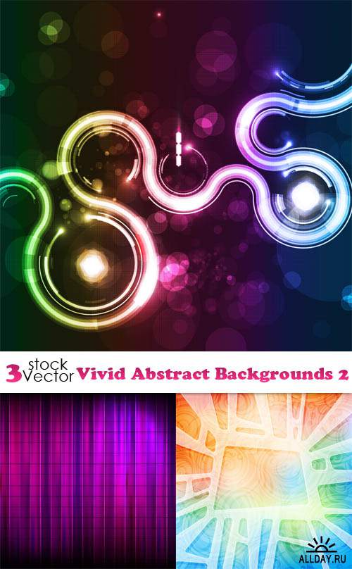 Vectors - Vivid Abstract Backgrounds 2