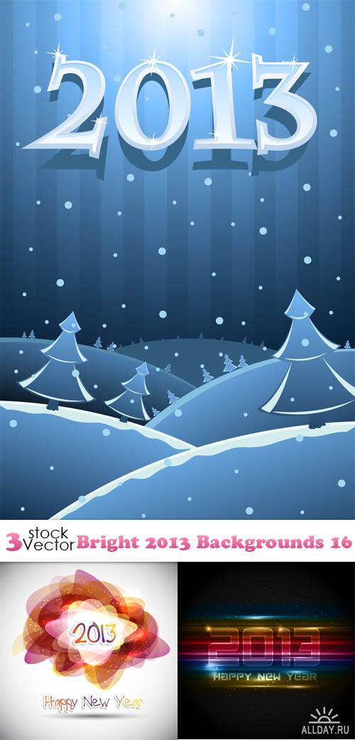 Vectors - Bright 2013 Backgrounds 16