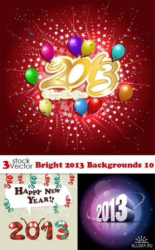 Vectors - Bright 2013 Backgrounds 10