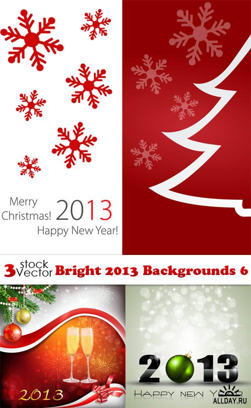 Vectors - Bright 2013 Backgrounds 6