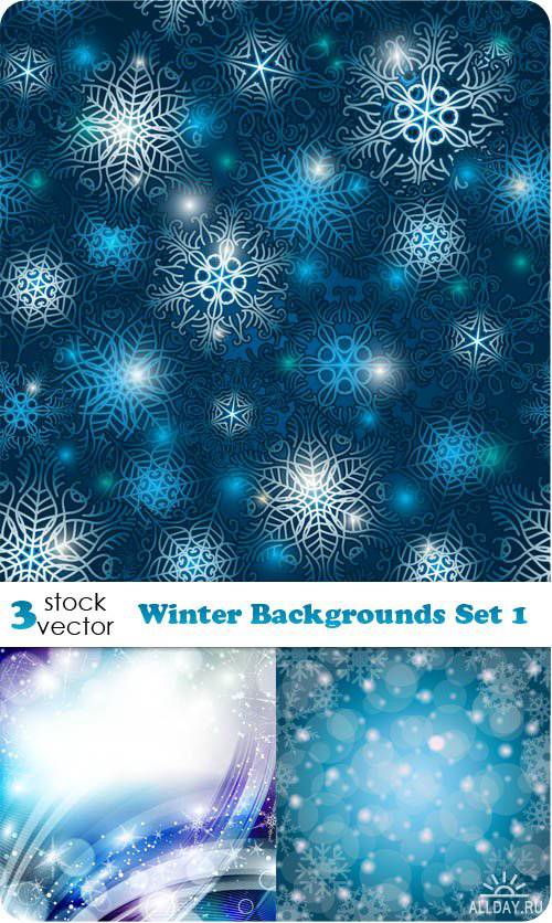   - Winter Backgrounds Set 1