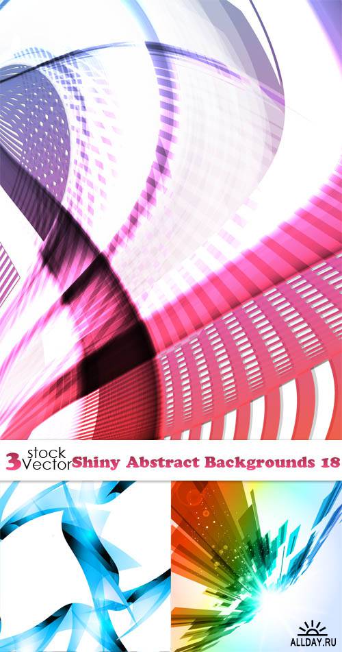 Vectors - Shiny Abstract Backgrounds 18
