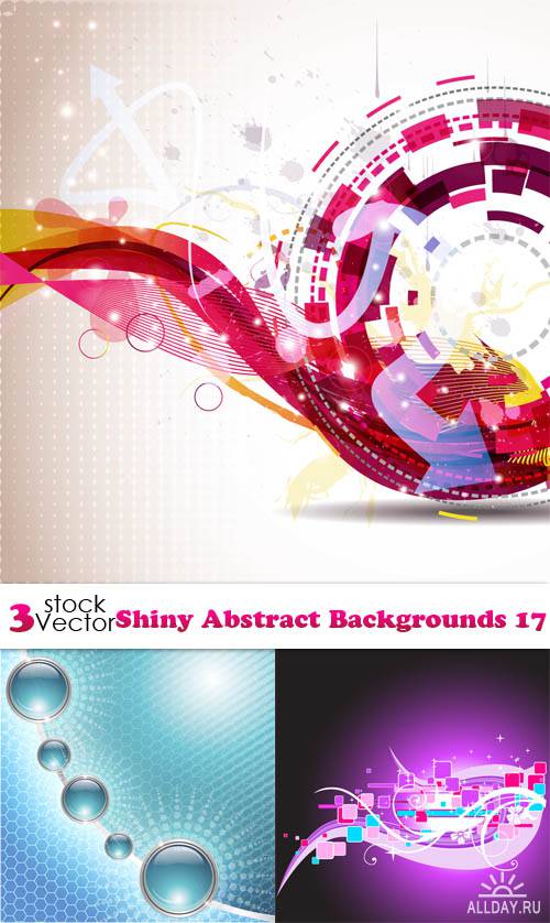 Vectors - Shiny Abstract Backgrounds 17