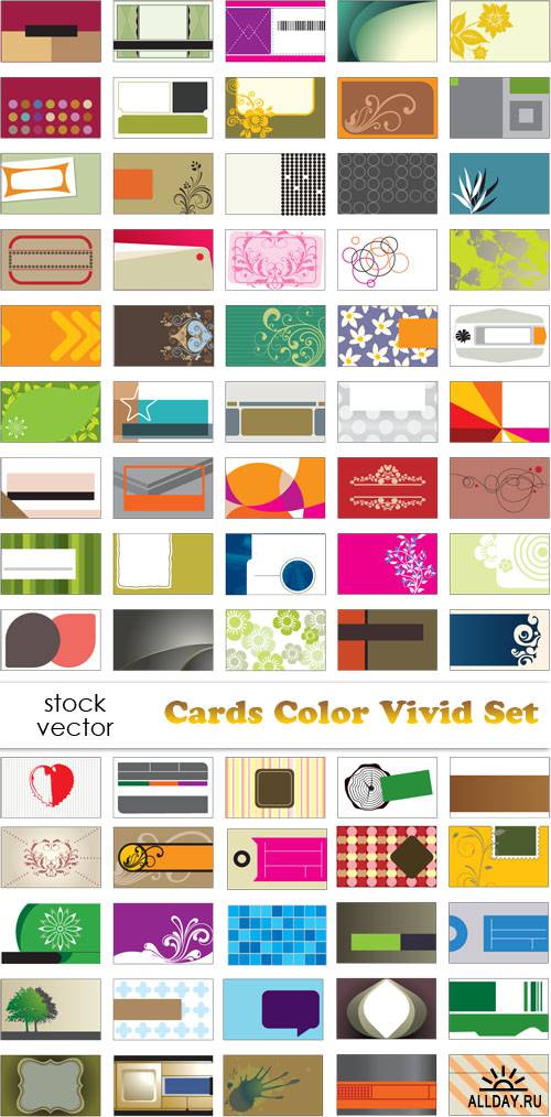   - Cards Color Vivid Set
