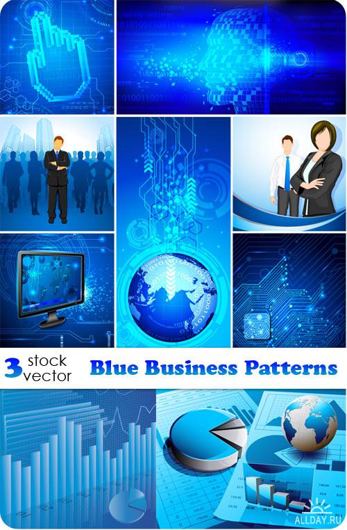   - Blue Business Patterns