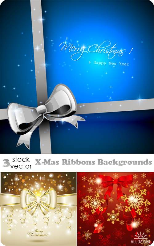   - X-Mas Ribbons Backgrounds