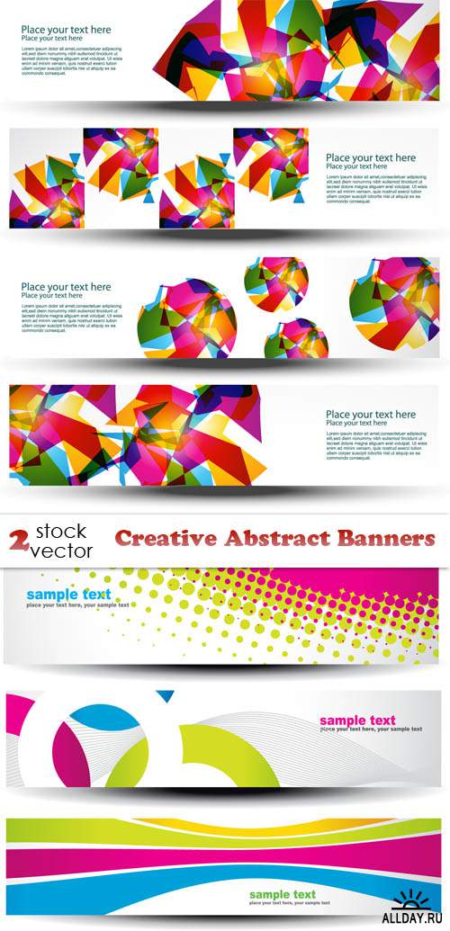   - Creative Abstract Banners