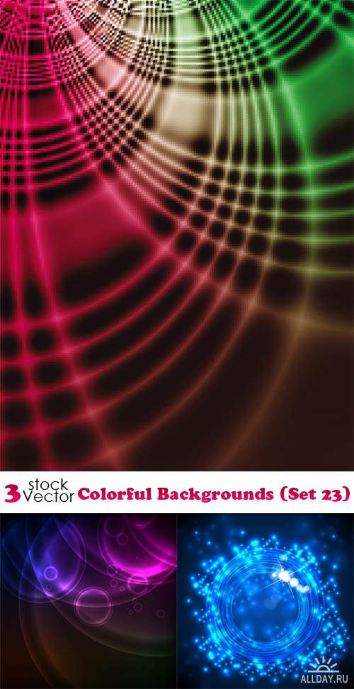 Vectors - Colorful Backgrounds (Set 23)