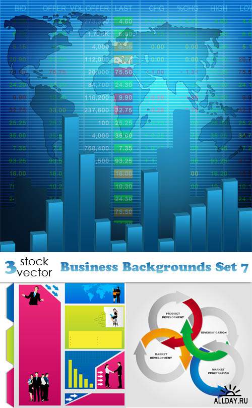   - Business Backgrounds Set 7