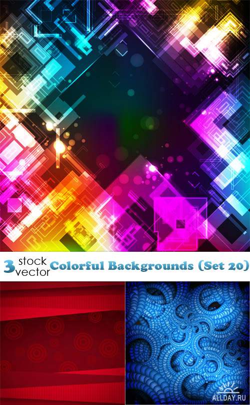 Vectors - Colorful Backgrounds (Set 20)