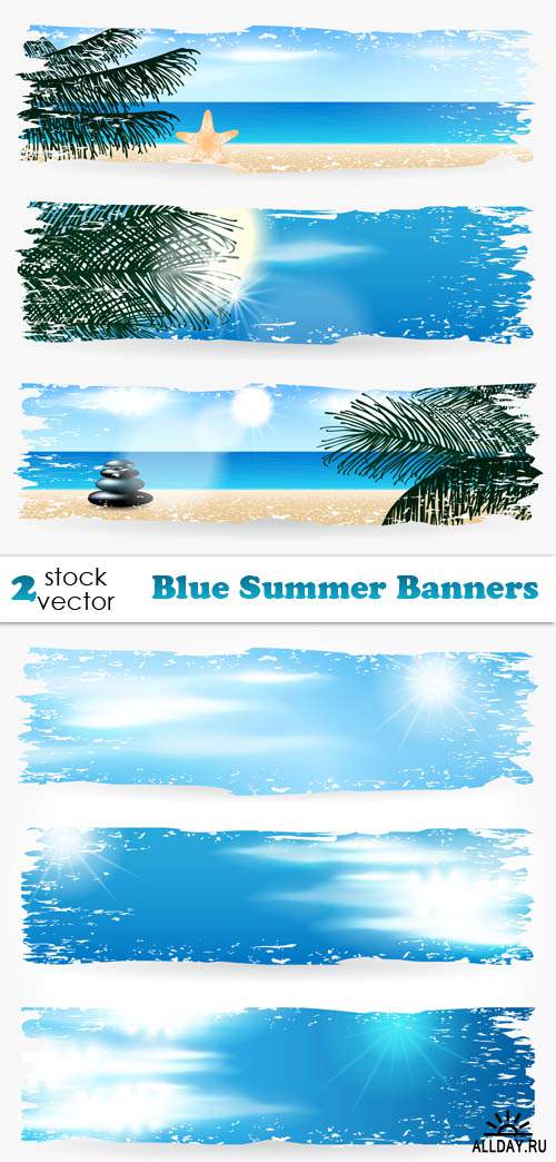   - Blue Summer Banners