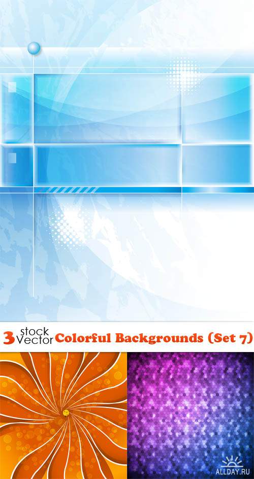 Vectors - Colorful Backgrounds (Set 7)