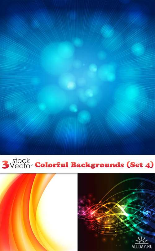 Vectors - Colorful Backgrounds (Set 4)