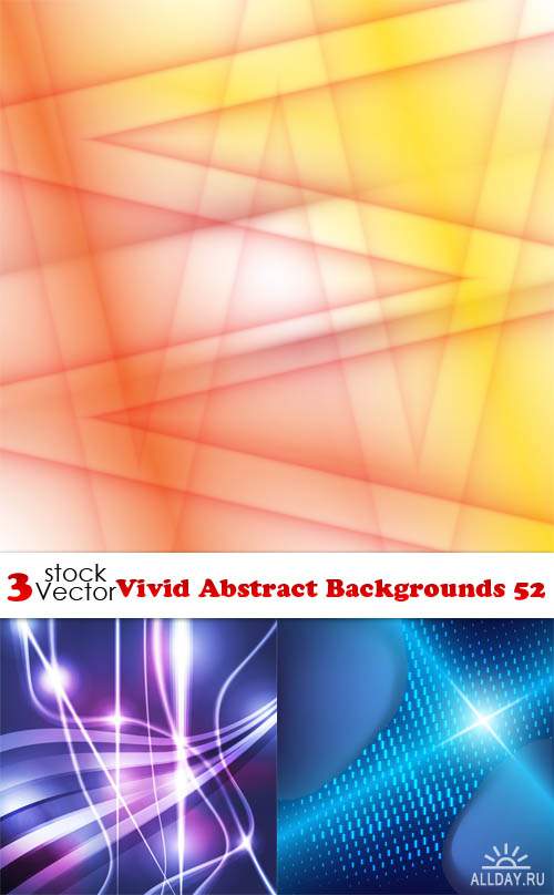 Vectors - Vivid Abstract Backgrounds 52