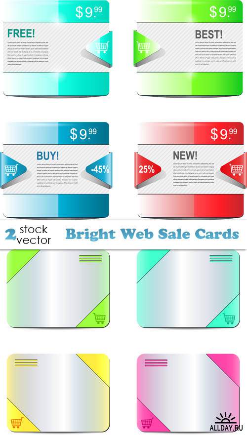   - Bright Web Sale Cards
