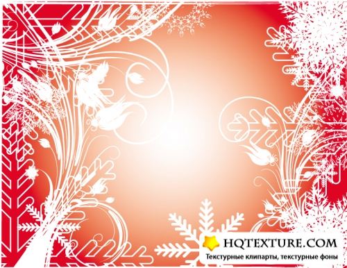Vector - New Year and Christmas background Pack