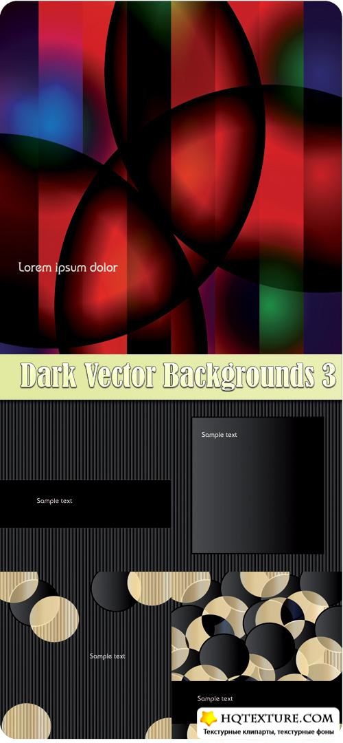 Dark Vector Backgrounds 3