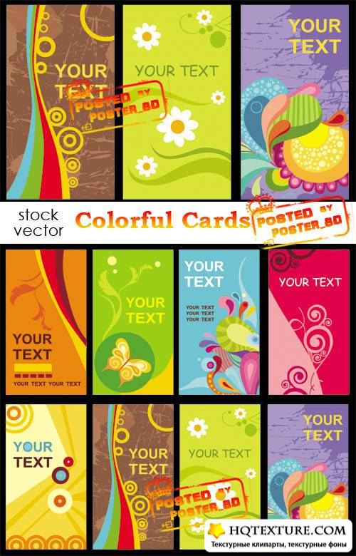   - Colorful Cards