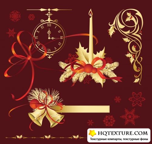 Christmas and New Year Backgrounds (Part 7) |    