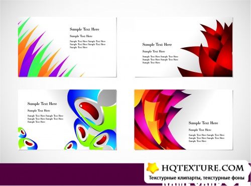 Stock Vector - Abstract Cards