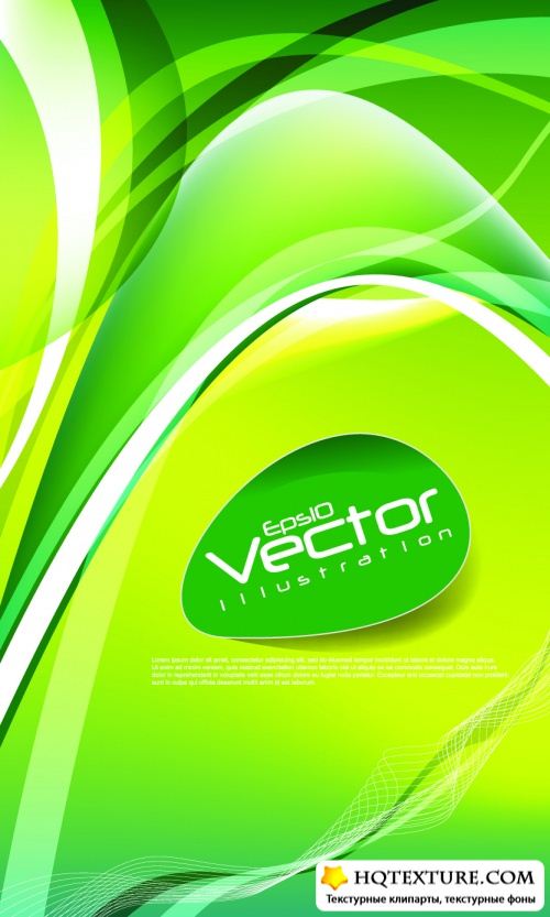 Green Abstract Backgrounds Vector