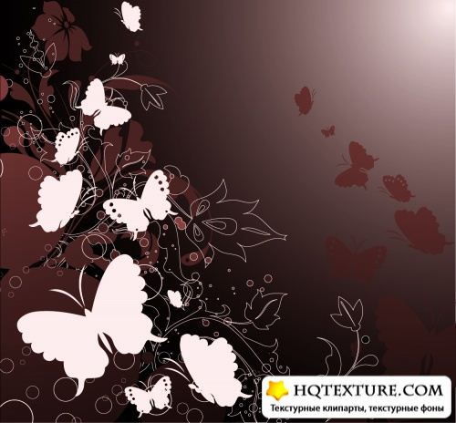Stock : Abstract floral background 5