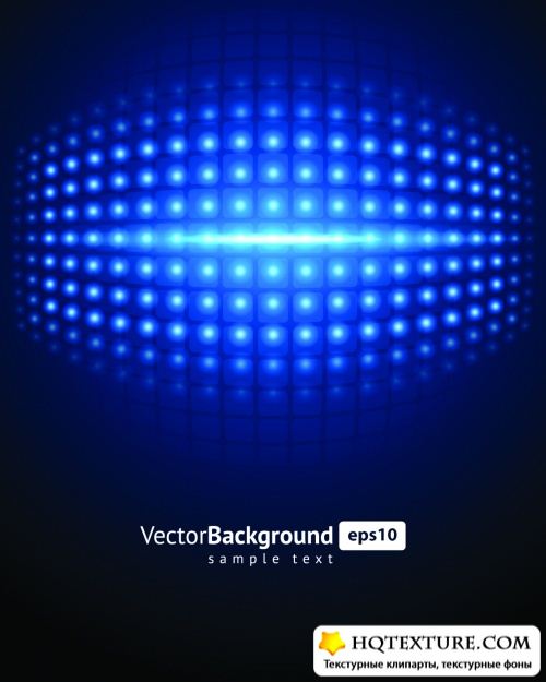 Bright Lights Backgrounds Vector